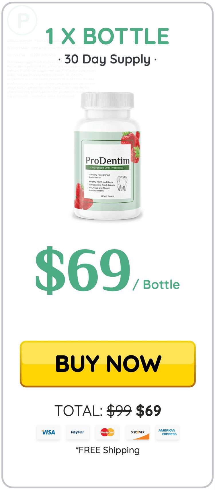 Prodenitm Price